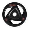 GUMUOTAS OLIMPINIO GRIFO SVARMUO TOX20 BLACK OLYMPIC PLATE 20 KG