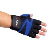 Treniruočių pirštinės RST02 SIZE M MEN'S FITNESS GLOVES HMS (black - blue)