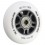 Ratukai riedučiams PU 80x24 82A WHITE MAT (4 szt.) + ABEC-9 (8 szt.) SET NILS EXTREME