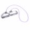 PASIPRIEŠINIMO GUMA RESISTANCE TUBE EASY FITNESS VIOLETINĖ