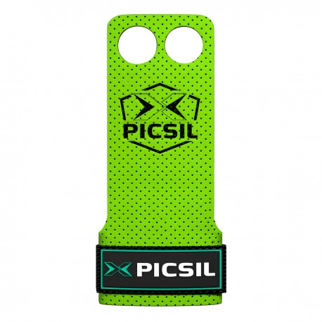 Gimnastikos padeliai Picsil Azor Grips 2 Holes Green L