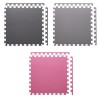 MP10 MULTIPACK L. GRAY-PINK- D.GRAY PUZZLE PROTECTIVE MAT 60x60x1.0 CM (9 PCS. SET) ONE FITNESS