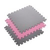 MP10 MULTIPACK L. GRAY-PINK- D.GRAY PUZZLE PROTECTIVE MAT 60x60x1.0 CM (9 PCS. SET) ONE FITNESS