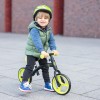 Balansinis dviratis RB06 BLACK/GREEN BALANCE BIKE NILS FUN