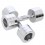 Svarmenų rinkinys CHD05 CHROMED DUMBBELL (2 pcs.) HMS