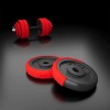 Svorių ir grifo rinkinys SGGX20 DUMBBELL SET-BARBELL 20 KG HMS