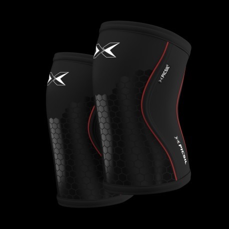 Kelio įtvarai Picsil Knee Sleeves Hex-Tech 7mm S