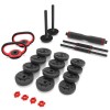 Surenkami hanteliai SGX120 PRO SET 6IN1 WEIGHT SET 20KG HMS