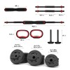 Surenkami hanteliai SGX120 PRO SET 6IN1 WEIGHT SET 20KG HMS