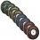 OLIMPINIO GRIFO VARŽYBINIŲ SVORIŲ RINKINYS BTBR OLYMPIC PLATES - BUMPER SET (10 kg. 15 kg. 20 kg. 25 kg)