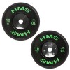 OLIMPINIO GRIFO VARŽYBINIŲ SVORIŲ RINKINYS BTBR OLYMPIC PLATES - BUMPER SET (10 kg. 15 kg. 20 kg. 25 kg)