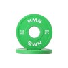 Gumuotas olimpinio grifo svarmuo CBRS10 OLYMPIC BUMPER PLATE 2 x 1 KGS HMS