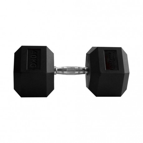 Gumuotas hantelis THORN+FIT HEXHEAD DUMBBELLS HEX 45 kg