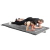 Treniruočių čiužinys MGS01 GYMNASTIC FOLDABLE MATTRESS 2400x1200MM GRAY HMS PREMIUM