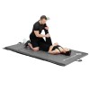 Treniruočių čiužinys MGS01 GYMNASTIC FOLDABLE MATTRESS 2400x1200MM GRAY HMS PREMIUM