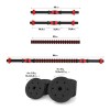 Hantelių rinkinys SGP15 COMPOSITE BARBELL AND DUMBBELLS SET 15 KG HMS