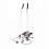 Treniruoklis steperis S3085 TWIST STEPPER WITH STICKS HMS (pink)