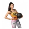 Pasunkintas gimnastikos kamuolys PSB5 EXCERCISE BALL - SLAM BALL 5 KG HMS