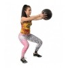 Pasunkintas gimnastikos kamuolys PSB5 EXCERCISE BALL - SLAM BALL 5 KG HMS