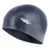 Plaukimo kepuraitė SILICONE SOLID COLOR F248 NAVY BLUE SWIMMING CAP SPURT