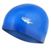 Plaukimo kepuraitė SILICONE SOLID COLOR F206 BLUE SWIMMING CAP SPURT