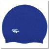 Plaukimo kepuraitė SILICONE SOLID COLOR SH71 SHINY BLUE SWIMMING CAP SPURT