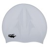  Plaukimo kepuraitė SILICONE SOLID COLOR F244 GREY SWIMMING CAP SPURT