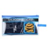 Plaukimo kepurėlė SILICONE SOLID COLOR F248 NAVY BLUE SWIMMING CAP NILS AQUA