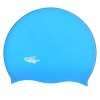 Plaukimo kepuraitė SILICONE SOLID COLOR PRO SC12 LIGHT BLUE SWIMMING CAP SPURT