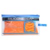 Plaukimo kepurėlė G-TYPE MEN F202 ORANGE SWIMMING CAP NILS AQUA