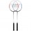 Badmintono rakečių rinkinys ALUMTEC 308K BADMINTON SET RED+BLUE/SILVER WISH