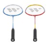 ALUMTEC 366K BADMINTON SET RED+YELLOW, BLUE+WHITE/WHITE WISH