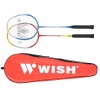 ALUMTEC 366K BADMINTON SET RED+YELLOW, BLUE+WHITE/WHITE WISH