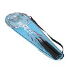 BADMINTONO RAKEČIŲ RINKINYS STEELTEC 9K BADMINTON SET RED+BLUE/WHITE WISH