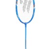  Badmintono rakečių rinkinys ALUMTEC 55K BADMINTON SET BLUE+ORANGE/WHITE +3 PCS SHUTTLECOCKS WISH