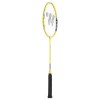 BADMINTONO RINKINYS ALUMTEC 4466 BADMINTON SET YELLOW 2 PCS +3 PCS SHUTTLECOCKS+NET+LINES WISH