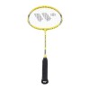 BADMINTONO RINKINYS ALUMTEC 4466 BADMINTON SET YELLOW 2 PCS +3 PCS SHUTTLECOCKS+NET+LINES WISH