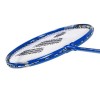 BADMINTONO RAKEČIŲ RINKINYS ALUMTEC 5566 BADMINTON SET RED+BLUE/WHITE 4 PCS +3 PCS SHUTTLECOCKS+NET+LINES WISH