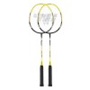 FUSIONTEC 777K BADMINTON SET LIME+RED/BLACK +3 PCS SHUTTLECOCKS WISH
