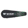 FUSIONTEC 777K BADMINTON SET LIME+RED/BLACK +3 PCS SHUTTLECOCKS WISH