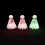 Badmintono skrajukės NBL6223 SHUTTLECOCKS FEATHERS LED 3 PCS NILS