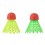Badmintono skrajukės NBL6515 SPEEDMINTON NYLON SHUTTLECOCKS 5 PCS NILS
