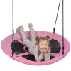 Apvalios sūpynės NB5031 PINK SAUCER SWING NILS CAMP