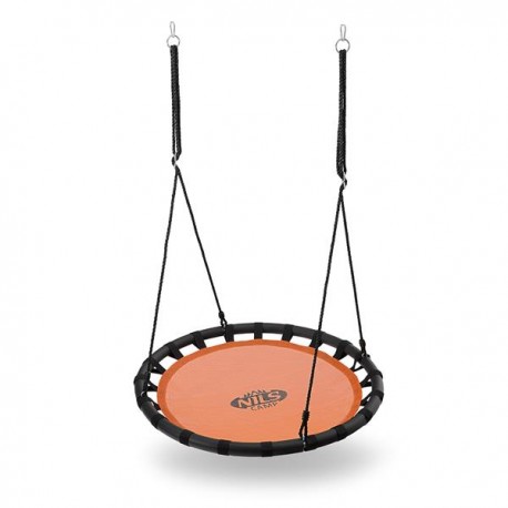 Apvalios sūpynės NB5034 ORANGE SAUCER SWING NILS CAMP