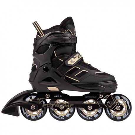 Riedučiai NA14174 A BLACK-BEIGE SIZE M IN-LINE SKATES NILS EXTREME