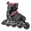 Riedučiai NA11002 BLACK/PURPLE M (35-38) IN-LINE SKATES NILS EXTREME