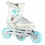 Riedučiai NA11201 WHITE ROZM. M (35-38) IN-LINE SKATES NILS EXTREME