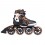 Riedučiai NA1060 S BLACK-ORANGE SIZE 40 IN-LINE SKATES NILS EXTREME
