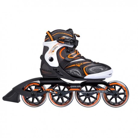 Riedučiai NA1060 S BLACK-ORANGE SIZE 41 IN-LINE SKATES NILS EXTREME