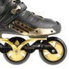 Riedučiai NA20006 BLACK-GOLD SIZE 40 SLALOM IN-LINE SKATES NILS EXTREME